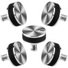 MIFLUS WB03X24360 Gas Stove Knob Stainless Steel Compatible for G-E