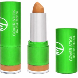 W7 Tea Tree Concealer Stick - Creamy, Skin Soothing Formula For Blemishes & Redness - Long-Lasting Concealer Makeup (Medium/Deep)