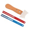 Fretboard Repair Tool Set Serrated Knife 0.8in 0.125in Fret Gauge