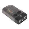 Mini Flashlight Portable Rechargeable Buzzer Alarm Keychain Light for Camping