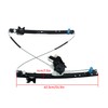 labwork Front Right Passenger Side Power Window Regulator with Motor
