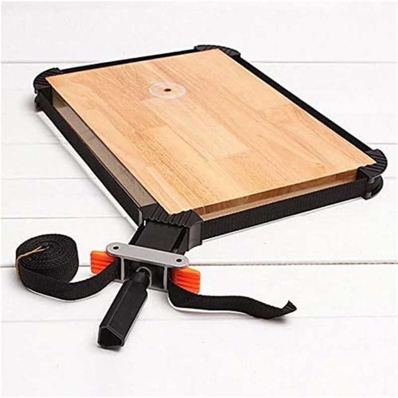 DIY Clamping Belt, Woodworking Fixing Tool, Aluminum Alloy & Plastic,