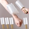 Outus 4 Pack Wrap Plastic Film with Handle Plastic Bags