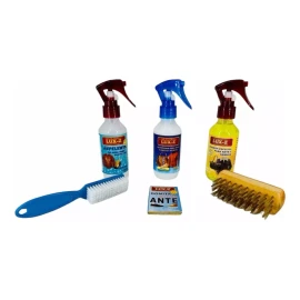 Lux-z Kit Limpiador Especial Completo Con Tinta Para Gamuza  Ante