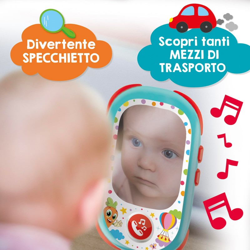 Lisciani Giochi - Carotina Baby Smartphone led, 111343
