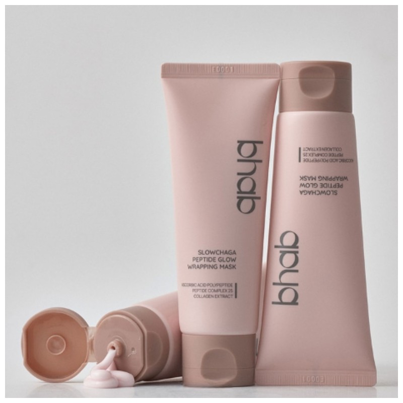 BHAP Slowchaga Peptide Glow Wrapping Mask 75ml