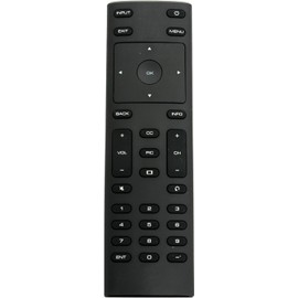 XRT134 Replacement Remote Control fit for Vizio LED HDTV TV D55un-E1 D39hn-E1 D24HN-E1 D50N-E1 D24HN-E1 D24HNE1 D50N-E1 D50NE1 D39HN-E1 D32hn-E4 D43n-E4