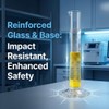 RPS-IND 2-Pack 100ml Graduated Cylinder, Borosilicate Glass
