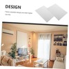 Ipetboom 10pcs PP Plastic Sheets Retardant Craft Panels for DIY