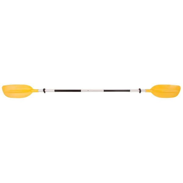 Carlisle Paddles Day Tripper 2-Piece Aluminum Kayak Paddle (Yellow/Black, 230 cm)