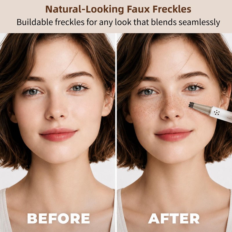 Arvile Dual Ended Freckle Pen, 2 in 1 Microblading Freckle