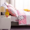 NiuOne 7 Piece Bunny Comforter Set Full Size Cute Rabbit