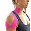 FlexU Kinesiology Tape: Pro-Grade Y Shape for Ultimate Support. Pre-Cut,