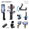 Generic 360 Travel Flight car Airplane Multipurpose Phone Camera Holder