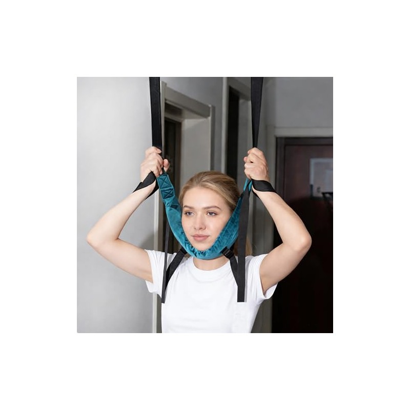 Head Neck Massager Neck Traction Device Neck Support Strap Correction