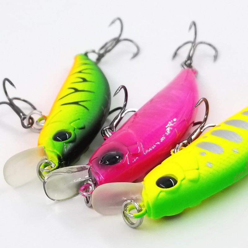 TSURINOYA Mountain Stream Minnow Flat Low Center of Gravity Fixed