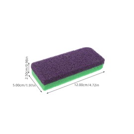 TOVINANNA 10pcs Pumice Stone for Feet Care Callus Remover and Exfoliation Tool Pu Foot Scrubber for Smooth Skin for Home and Salon Use