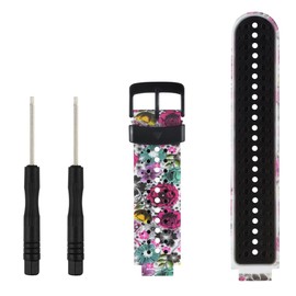 Baaletc Bands Compatible with Garmin Approach S20 S5 S6 Watch Bands, Replacement Smart Wrist Watch Accessory Band Strap for Garmin Forerunner 220/230/235/620/630/735XT/235Lite