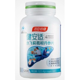 by health JiananShi Milk Thistle Pueraria Salvia Tablets 120 tablets liver Exp 10/22/2025