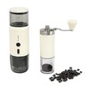 HAWOK Portable Espresso Coffee Machine & Manual Coffee Grinder Set,