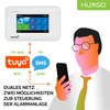 HUXGO® HXA006 Alarm System House WiFi + GSM with Siren