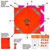 Forest Fundamentals Signal Utility Panels | Compact Emergency Survival Signalling