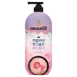Organist Himalayan Pink Salt Rich Lather Refreshing Body Wash Rose Scent, 865ml, 1 / 오가니스트 히말라야 핑크솔트 풍성한 거품 산뜻한 바디워시 로즈향, 865ml, 1개