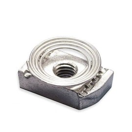 (Customize quantity) 3/8"-16 Top Coil Spring Nuts for Unistrut Channel Standard Channel Zinc Plated
