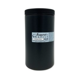 Jacquard Jacquard Textile Color Brown Ochre - Permanent Fabric Paint for Clothes, Furniture Upholstery, Shoes or Tote Bags C Indoor & Outdoor Fabric Paint C 32 Oz Jar, Upholstery Fabric Paint