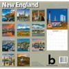 2026 New England Full Size Wall Calendar for Planning, Scheduling,