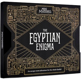 Mini Mysteries The Egyptian Enigma Immersive Historical Puzzle Game. Perfect for Family Game Night, Solo Players or Party Groups. Escape Room with Online Play. 1 to 5 Players, Ages 8+