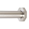 Ivilon Tension Curtain Rod - Hexagonal Spring Tension Rod for