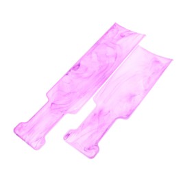 Vaguelly Hair Dyeing Board Marble Pattern Hair Coloring Kit Highlight Kit Stylist Tools Compact Portable