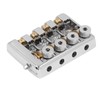 4 String Headless Electric Bass Bridge Zinc Alloy Brass Bridge