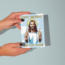 LimaLima Funny Birthday Card For Men & Women Rude See You Soon Dad Brother Sister Mum Best Friend