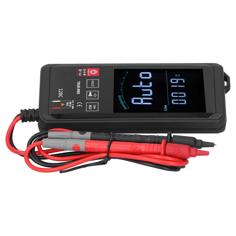 HY128C Intelligent Multimeter Touch Screen Digital Multi Display Frequency Temperature