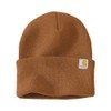 Carhartt Men's Knit Cuffed Beanie 104597, Brown