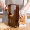 Bread Slicer, Manual Folding Bread Slicer, Foldable Adjustable Bread Cutter