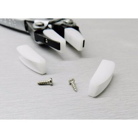 NYLON JAWS FOR PARALLEL ACTION PLIERS REPLACEMENTS PARTS 2 JAWS & 2 SCREWS (2E) NOVELTOOLS