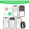 GPS Tracker for Kids, Teen, Elderly, Works with Find My
