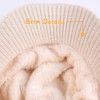 PESAAT Twist Women Visor Hat Warm Fleece Lined Beret Hats