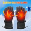 Heated Gloves for Men Women Battery Powered Heated Gloves Waterproof