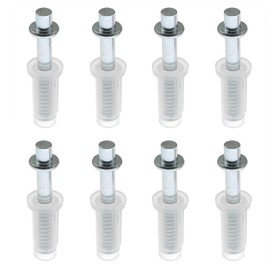 Bi-Fold Door Top Pivot DZS ELEC 8PCS Bifold Closet Door Hardware Repair Part Bi-Fold Door Top Pivots