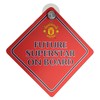 Manchester United Baby On Board Sign