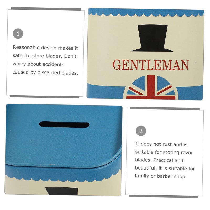 Beavorty Case Storage Container Iron Material Space Saving Easy to