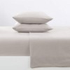 HNU 4 Piece Casual Super Soft Extra Plush Solid Ivory