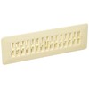 Decor Grates PL210-AL 2-Inch by 10-Inch Plastic Floor Register, Almond
