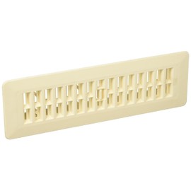 Decor Grates PL210-AL 2-Inch by 10-Inch Plastic Floor Register, Almond