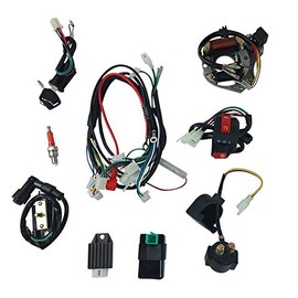 Complete Wire Harness Set for 50cc 70cc 90cc 110cc 125cc Chinese Electric Start ATVs Quads GY6
