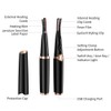 Heated Eyelash Curler Electric Eyelash Curler Professional Mini USB Rechargeable